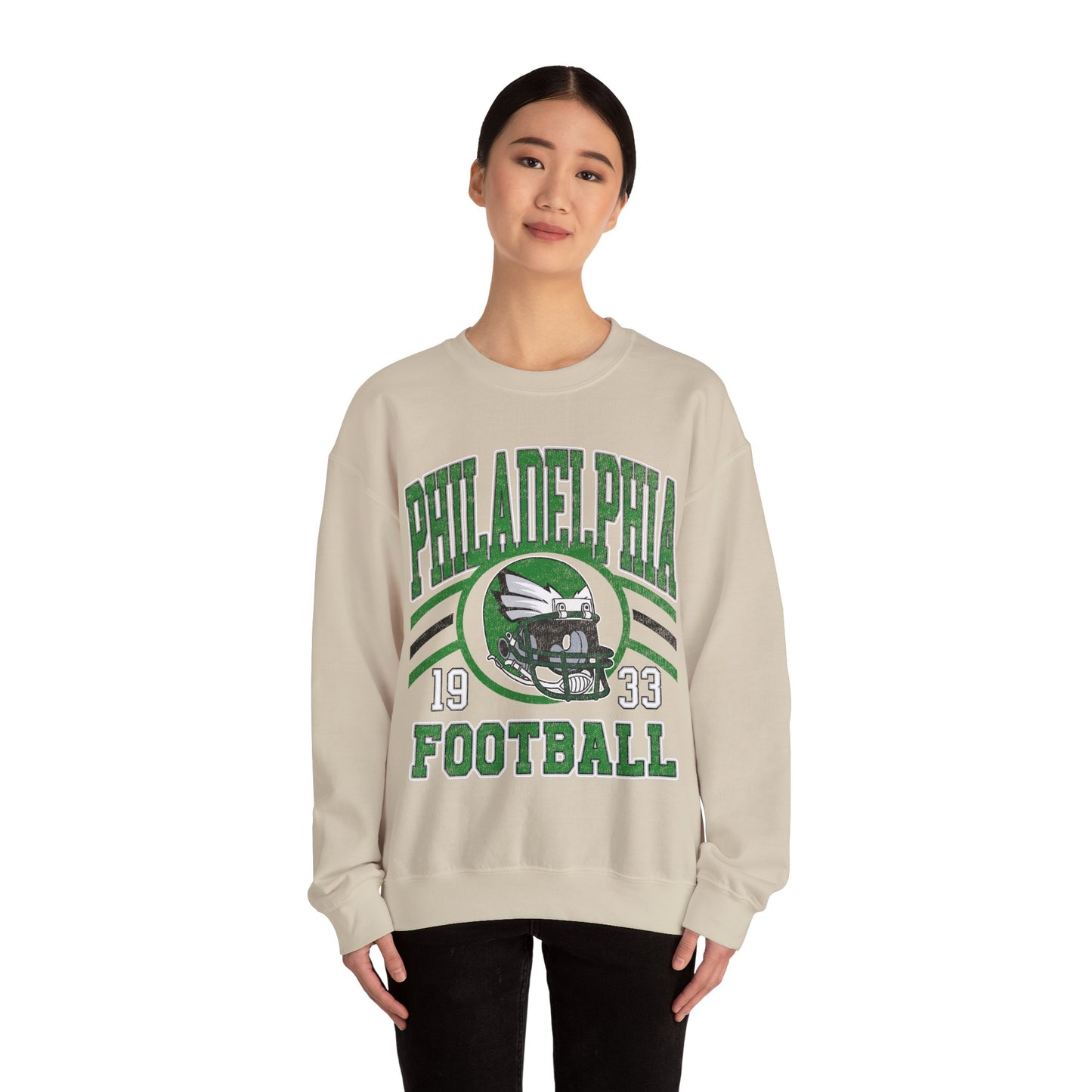 Philadelphia Football Sweatshirt, Philadelphia Football Crewneck Sweatshirt, Philadelphia Pennsylvania Football Sweatshirt,Philadelphia Fans