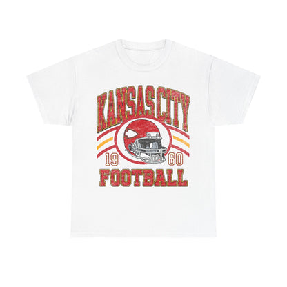 Kansas City Football Sweatshirt, Vintage Style Kansas City Football Crewneck Sweatshirt, Kansas City Sweatshirt, Sunday Football Kansas Fans