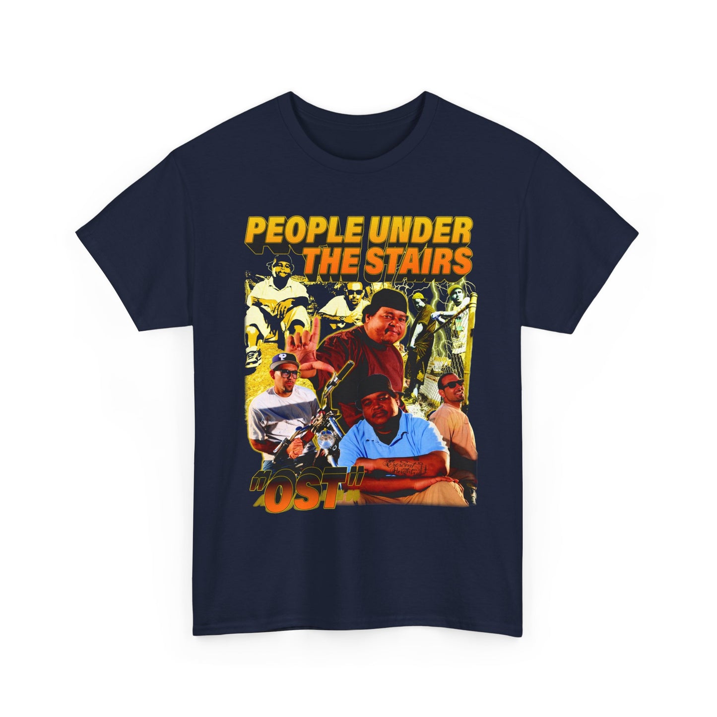 People Under The Stairs Hiphop TShirt | People Under The Stairs Sweatshirt Vintage | People Under The Stairs American Rapper Group Shirt