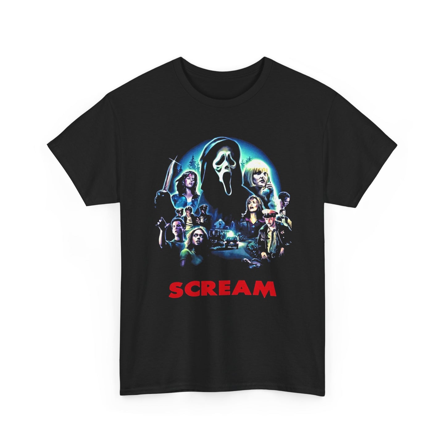 SCREAM, Unisex T Shirt, Funny Tshirt, Tops, Tee, Meme Shirt, Gifts, Souvenir, Movie Lover