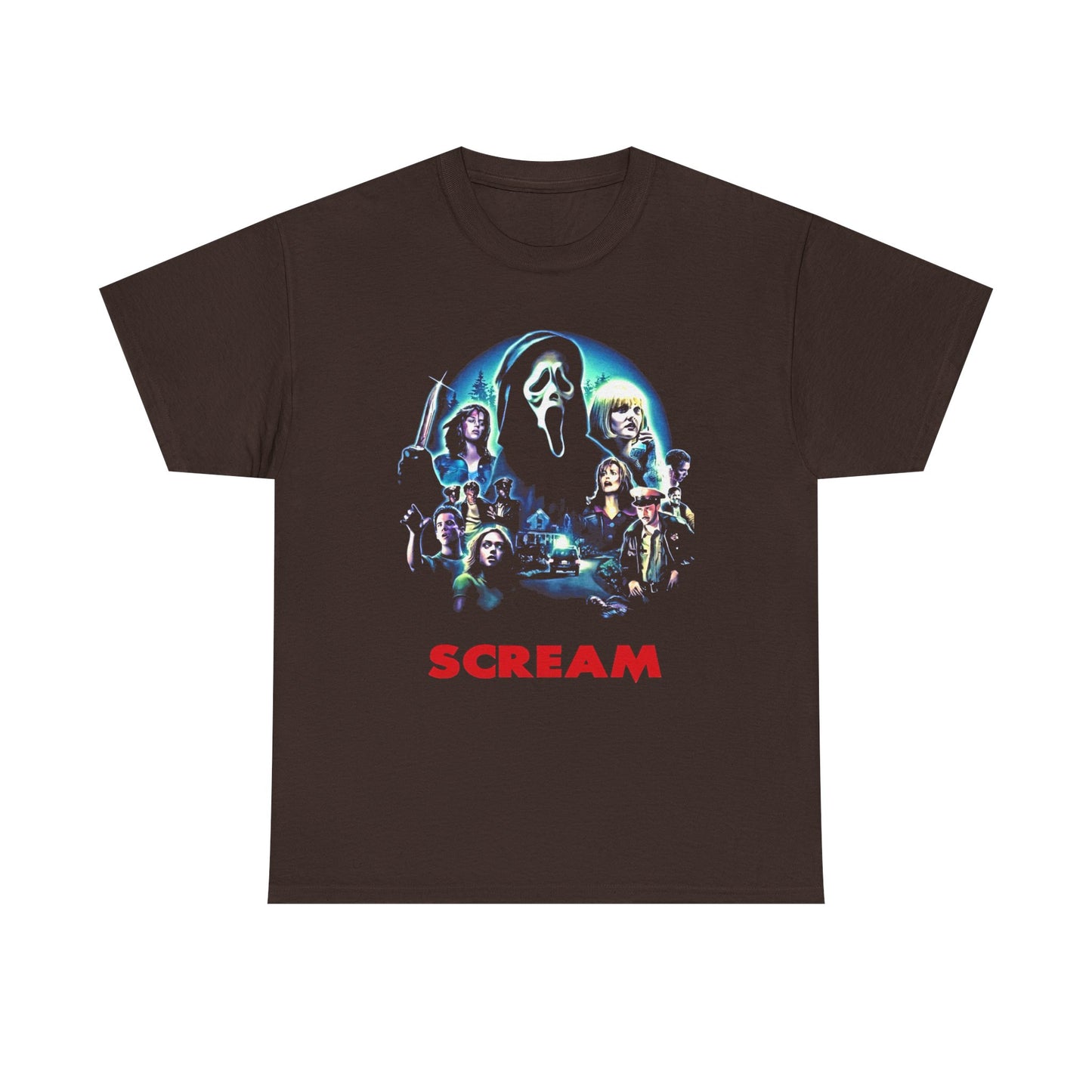SCREAM, Unisex T Shirt, Funny Tshirt, Tops, Tee, Meme Shirt, Gifts, Souvenir, Movie Lover