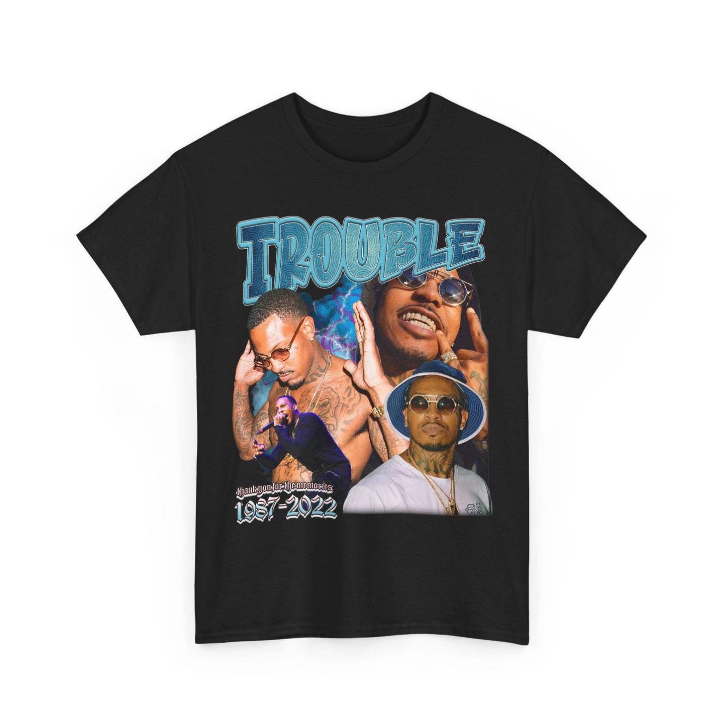 Trouble Hiphop TShirt | Trouble Sweatshirt Vintage | Trouble RnB Rapper | Trouble Shirt