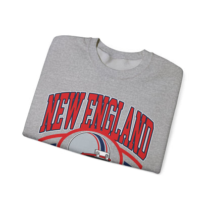 New England Sweatshirt, New England Fan Crewneck Sweatshirt, Distressed New England Sweater, New England Gift, College Student gift