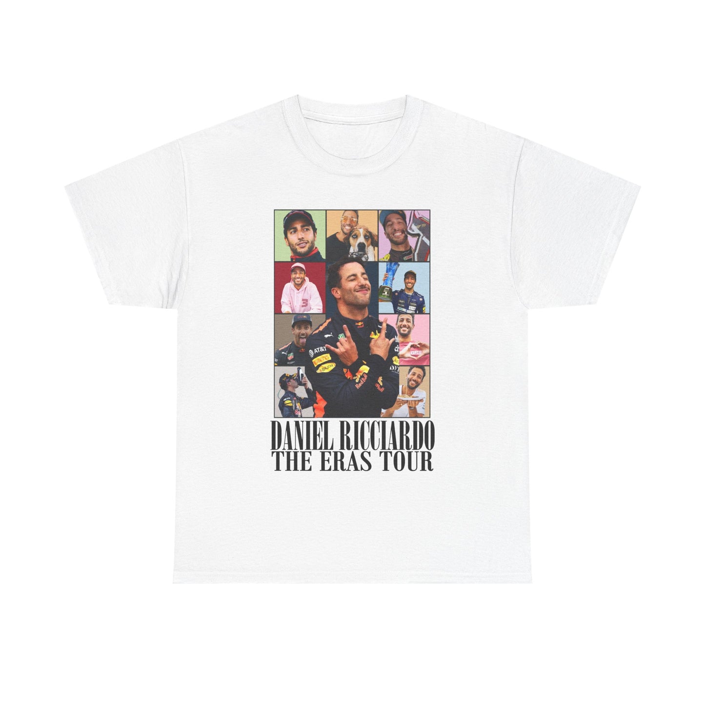 Daniel Ricciardo The Eras T-Shirt, Unisex Shirt, F1 Driver, Gift for fans tee