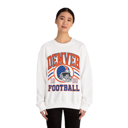 Denver Sweatshirt, Denver Fan Crewneck Sweatshirt, Distressed Denver Sweatshirt, Denver Gift, College Student gift, Denver