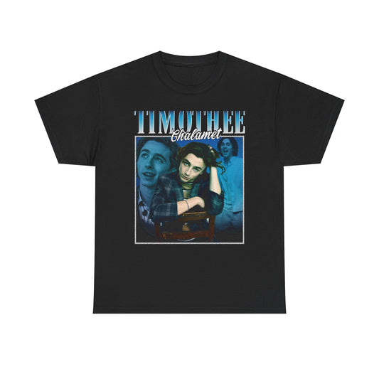Timothee Chalamet T-Shirt, Vintage 90's Hip Hop Rap Tour Unisex Tee Shirt