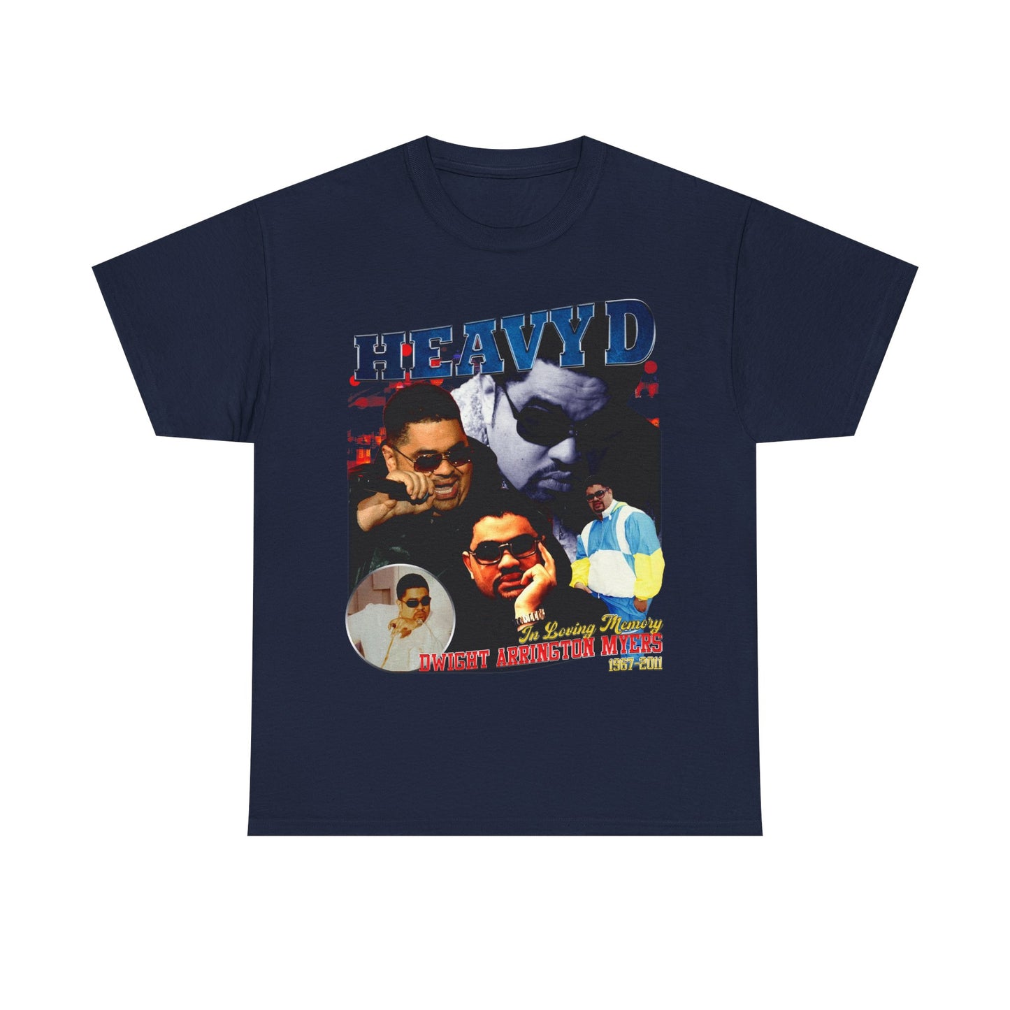 Heavy D Hiphop TShirt | Heavy D Sweatshirt Vintage | Heavy D RnB Rapper | Heavy D American Rapper Group Shirt