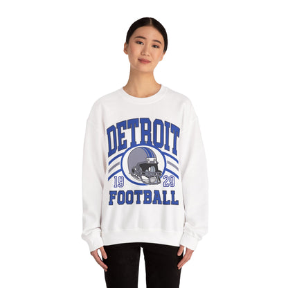 Detroit Sweatshirt, Detroit Fan Crewneck Sweatshirt, Distressed Detroit Sweatshirt, Detroit Gift, College Student gift, Detroit