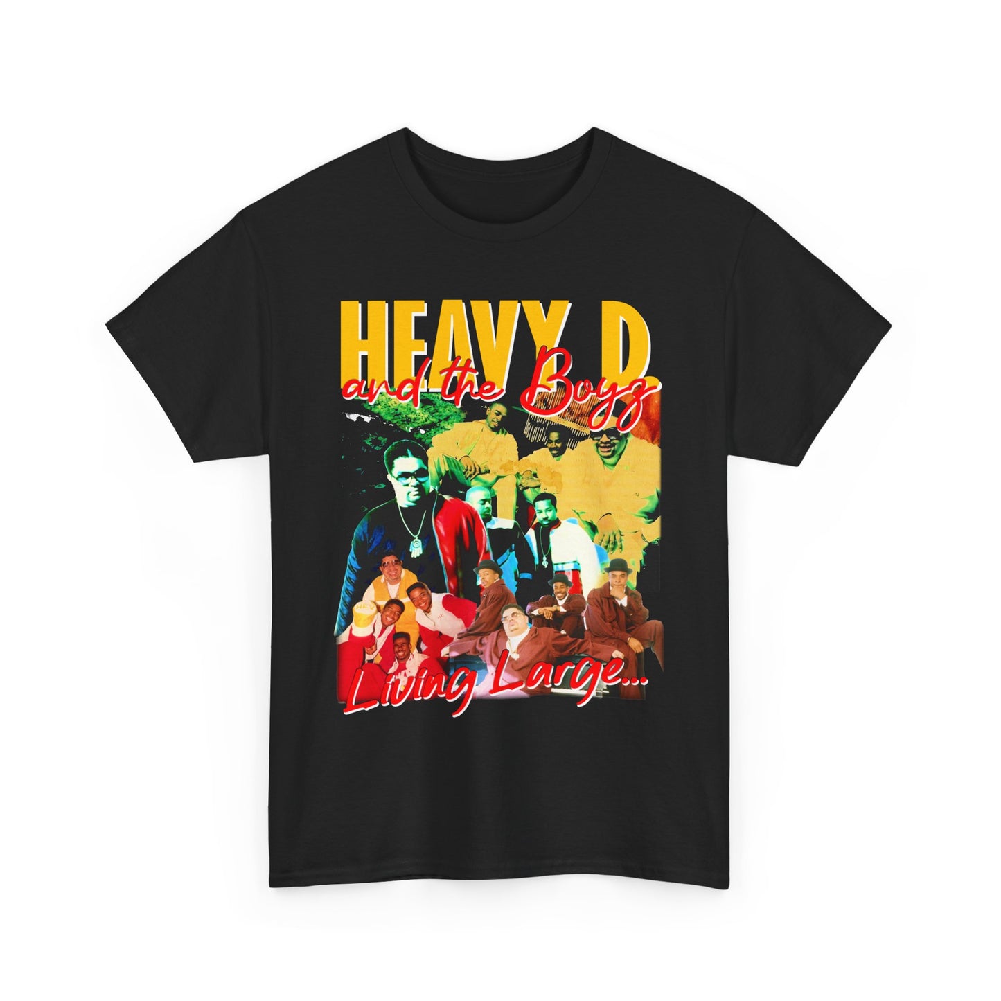 Heavy D and The Boys Hiphop TShirt | Heavy D and The Boys Sweatshirt Vintage | Heavy D and The Boys American Rapper Group Shirt