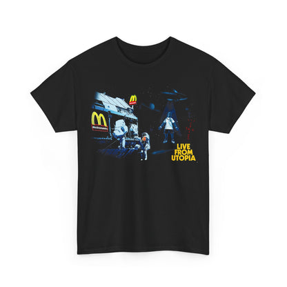 TRAVIS SCOTT Hiphop TShirt | Travis Scott McD Live From Utopia Sweatshirt Vintage | Travis Hip hop RnB Rapper Soul | American Rapper Shirt