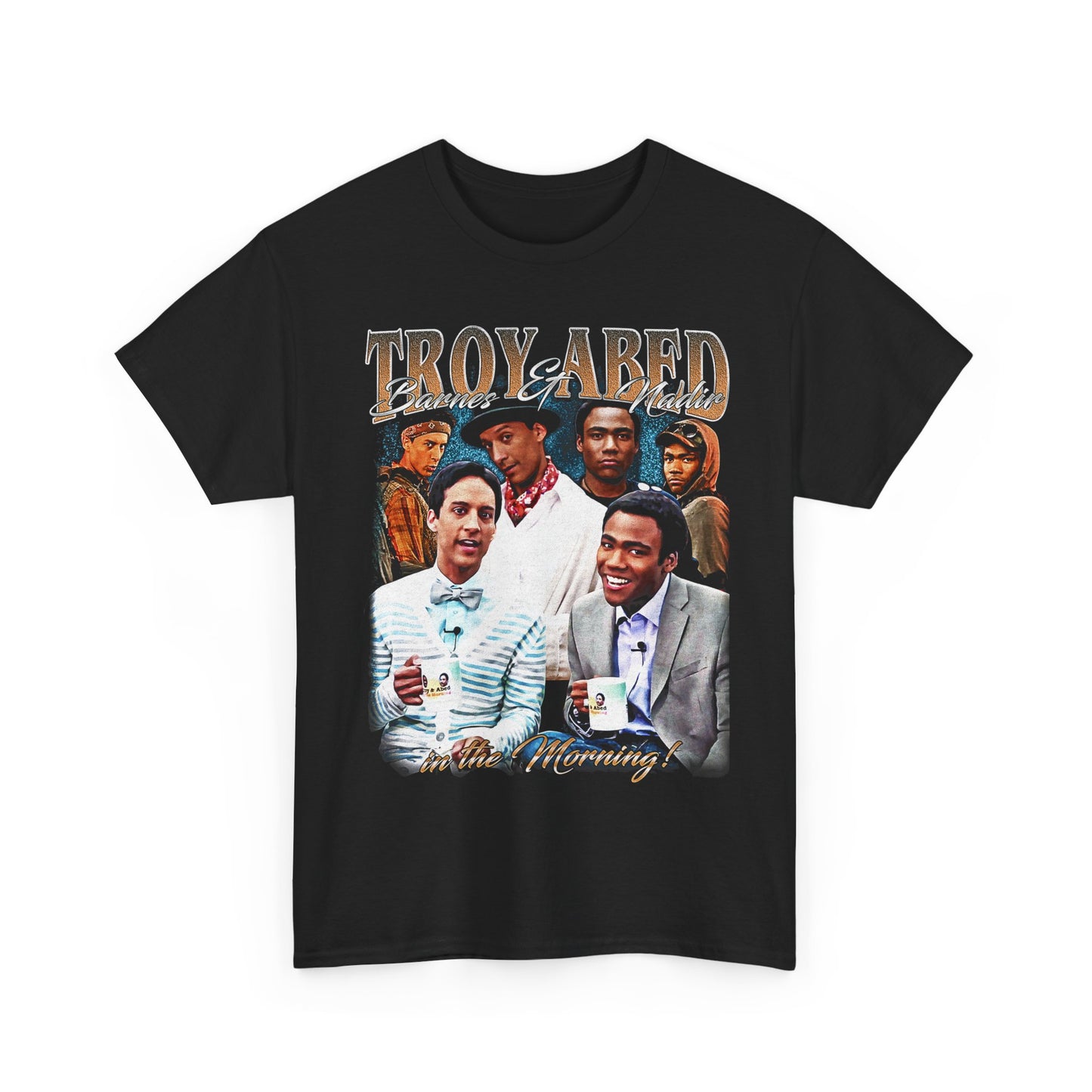 TROY Barnes & ABED Nadir T-Shirt - Die Hard - Unisex T - Shirt, Vintage Shirt, Gift For Movie Lover tee, Classic Movie