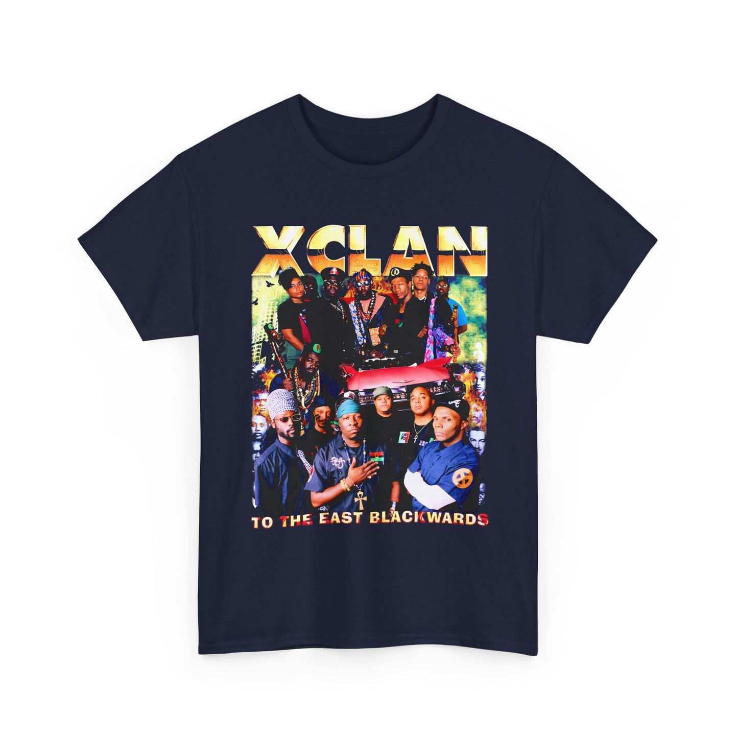 X Clan Hiphop TShirt | X Clan Sweatshirt Vintage | X Clan RnB Rapper | X Clan American Rapper Group Shirt