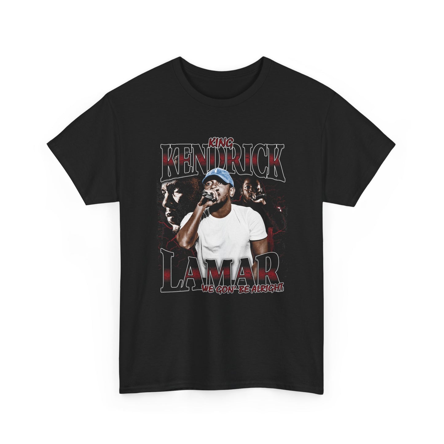 KENDRICK, LAMAR, Vintage Rap Tee, Rapper Bootleg Tshirt, Rap Retro - Tshirt in Dark Chocolate