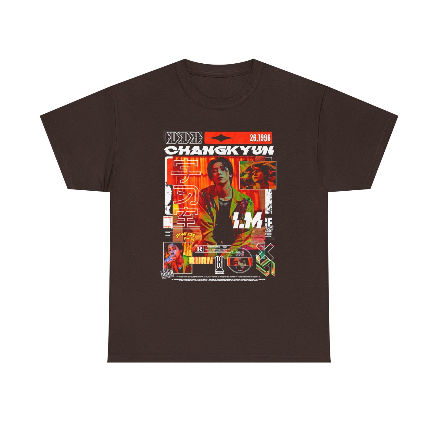 MONSTA X Shirt, Monsta X Shirt, Taehyung Shirt, Shownu Shirt, Minhyuk Shirt, Hyungwon Shirt, I.M Shirt, Kihyun Shirt, Dark Chocolate