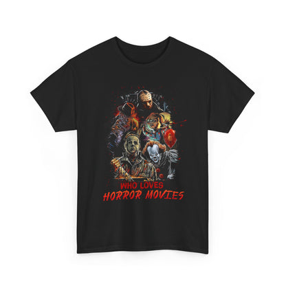 Who Loves Horror Characters Get In Loser We're Going Killing Halloween Retro Men's T-Shirt
