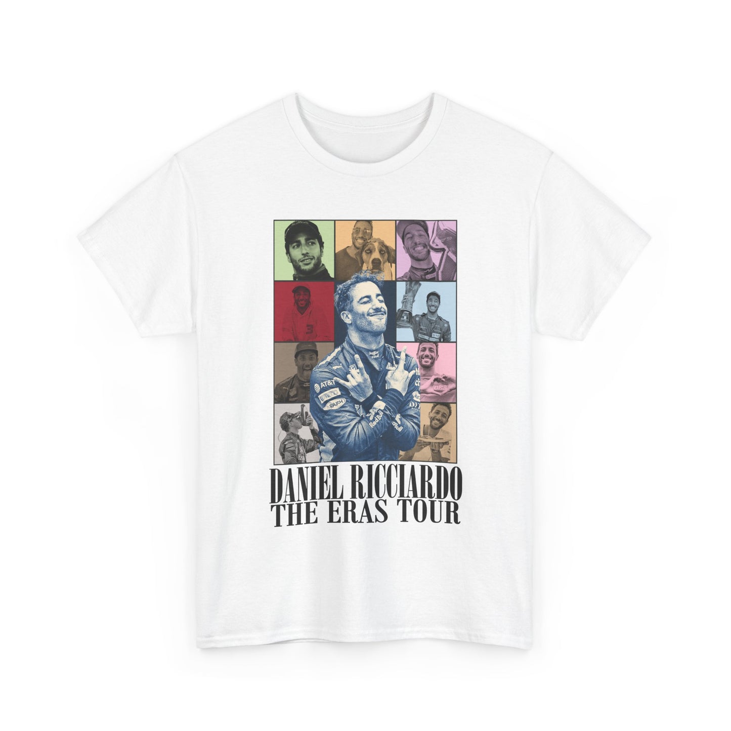 Daniel Ricciardo The Eras T-Shirt, Unisex Shirt, F1 Driver, Gift for fans shirt