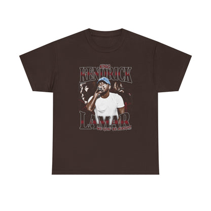 KENDRICK, LAMAR, Vintage Rap Tee, Rapper Bootleg Tshirt, Rap Retro - Tshirt in Dark Chocolate
