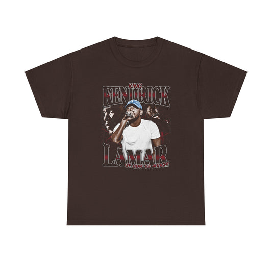 KENDRICK, LAMAR, Vintage Rap Tee, Rapper Bootleg Tshirt, Rap Retro - Tshirt in Dark Chocolate