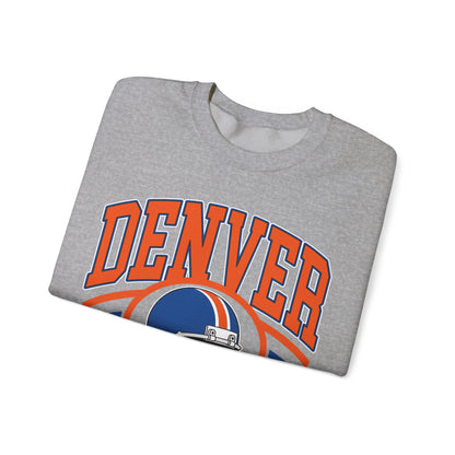 Denver Sweatshirt, Denver Fan Crewneck Sweatshirt, Distressed Denver Sweatshirt, Denver Gift, College Student gift, Denver