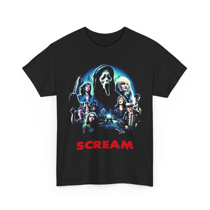 Monster - SCREAM, Unisex T Shirt, Funny Tshirt, Tops, Tee, Meme Shirt, Gifts, Souvenir, Movie Lover