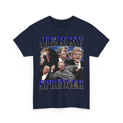 Jerry Springer T-Shirt, Talk Show Host Tee, Uncjerry Shirt, Retro Pop Culture Shirt, 90S Nostalgia Apparel OA01