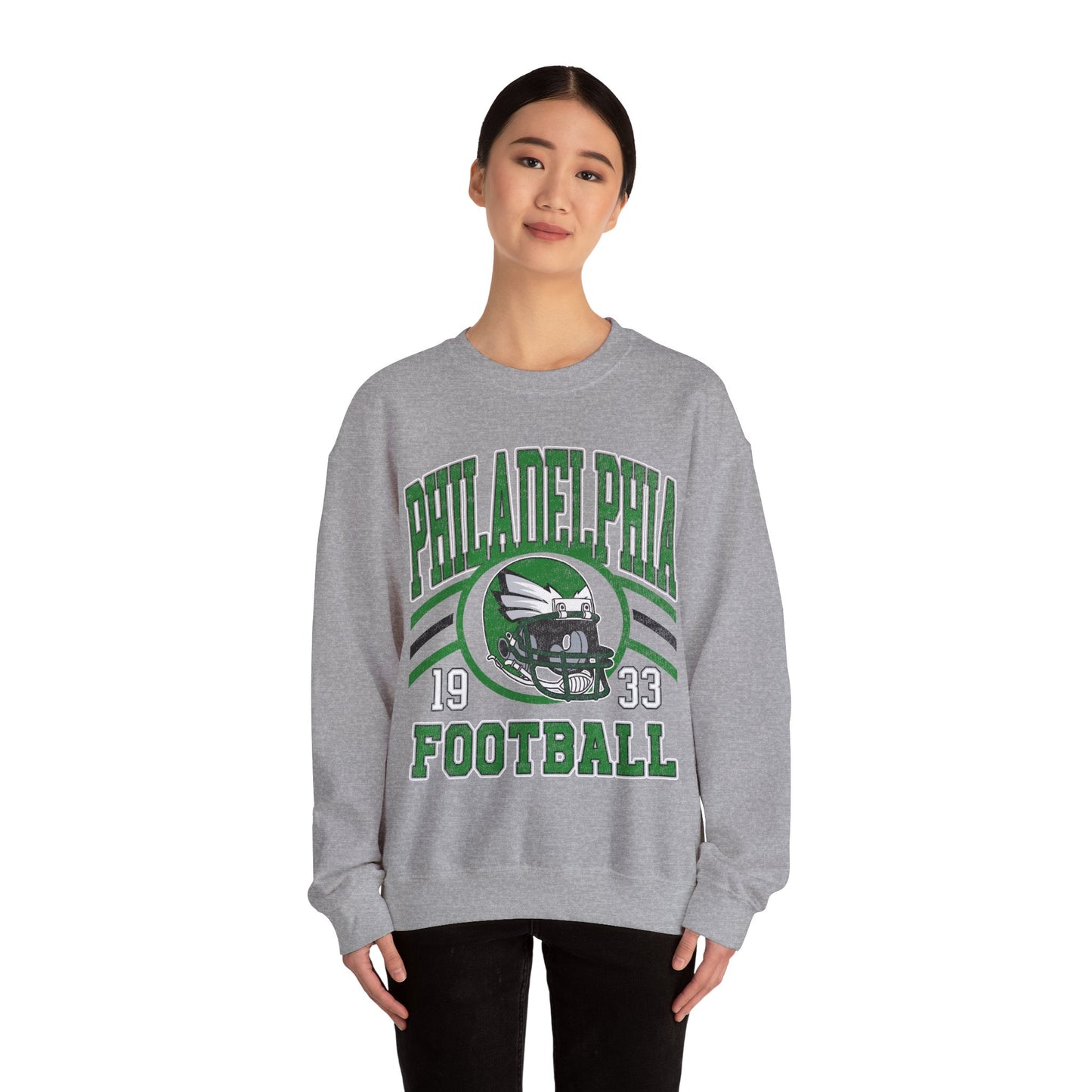 Philadelphia Football Sweatshirt, Philadelphia Football Crewneck Sweatshirt, Philadelphia Pennsylvania Football Sweatshirt,Philadelphia Fans