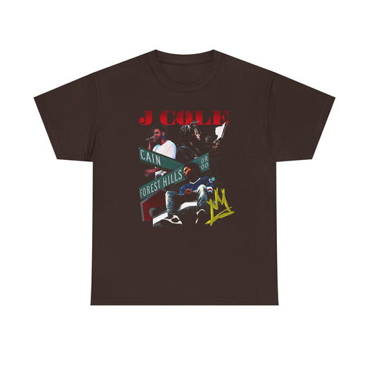J Cole Rapper Vintage Shirt, Jay Cole American Rapper T Shirt, J Cole Songs, Vintage 90's Graphic tee, Dark Chocolate