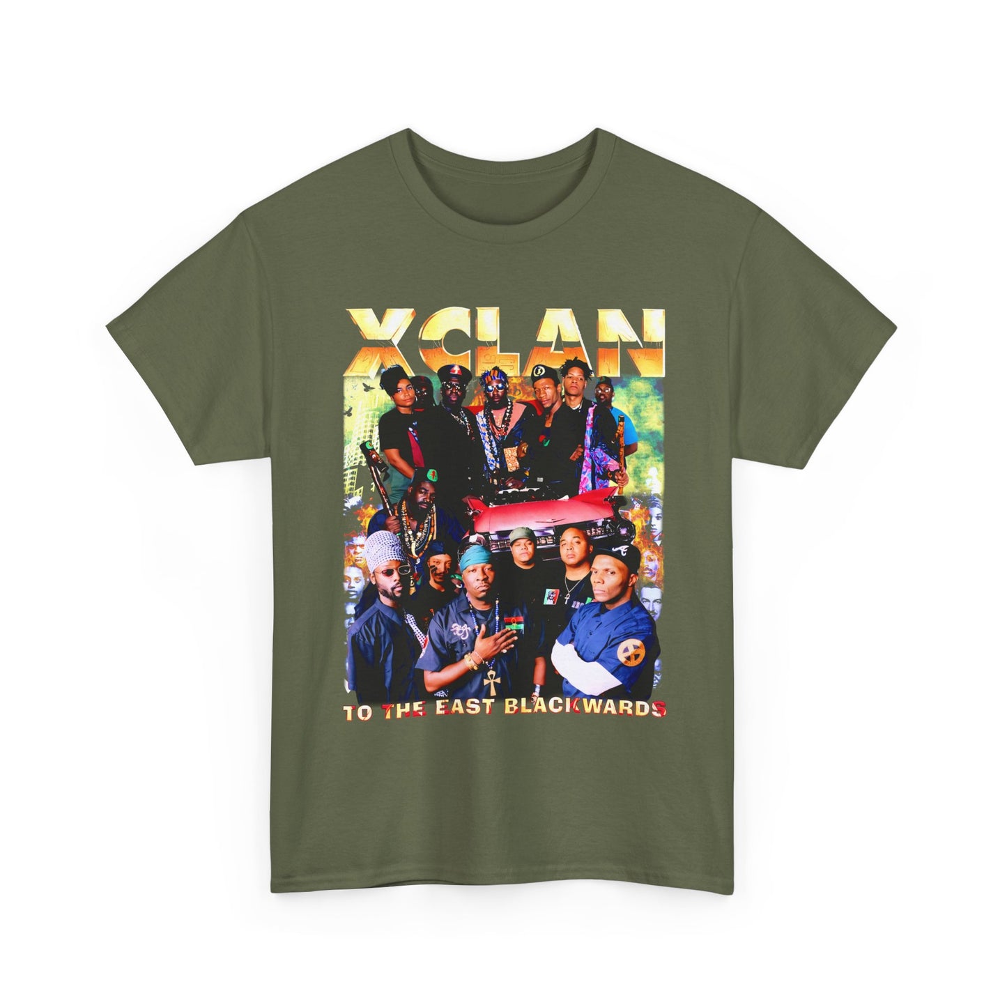 X Clan Hiphop TShirt | X Clan Sweatshirt Vintage | X Clan RnB Rapper | X Clan American Rapper Group Shirt
