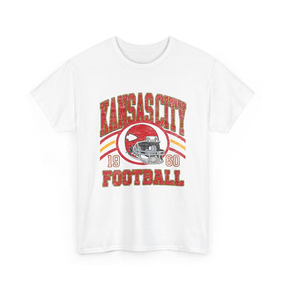 Kansas City Football tshirt, Vintage Style Kansas City Football Crewneck Sweatshirt, Kansas City Sweatshirt, Sunday Football Kan