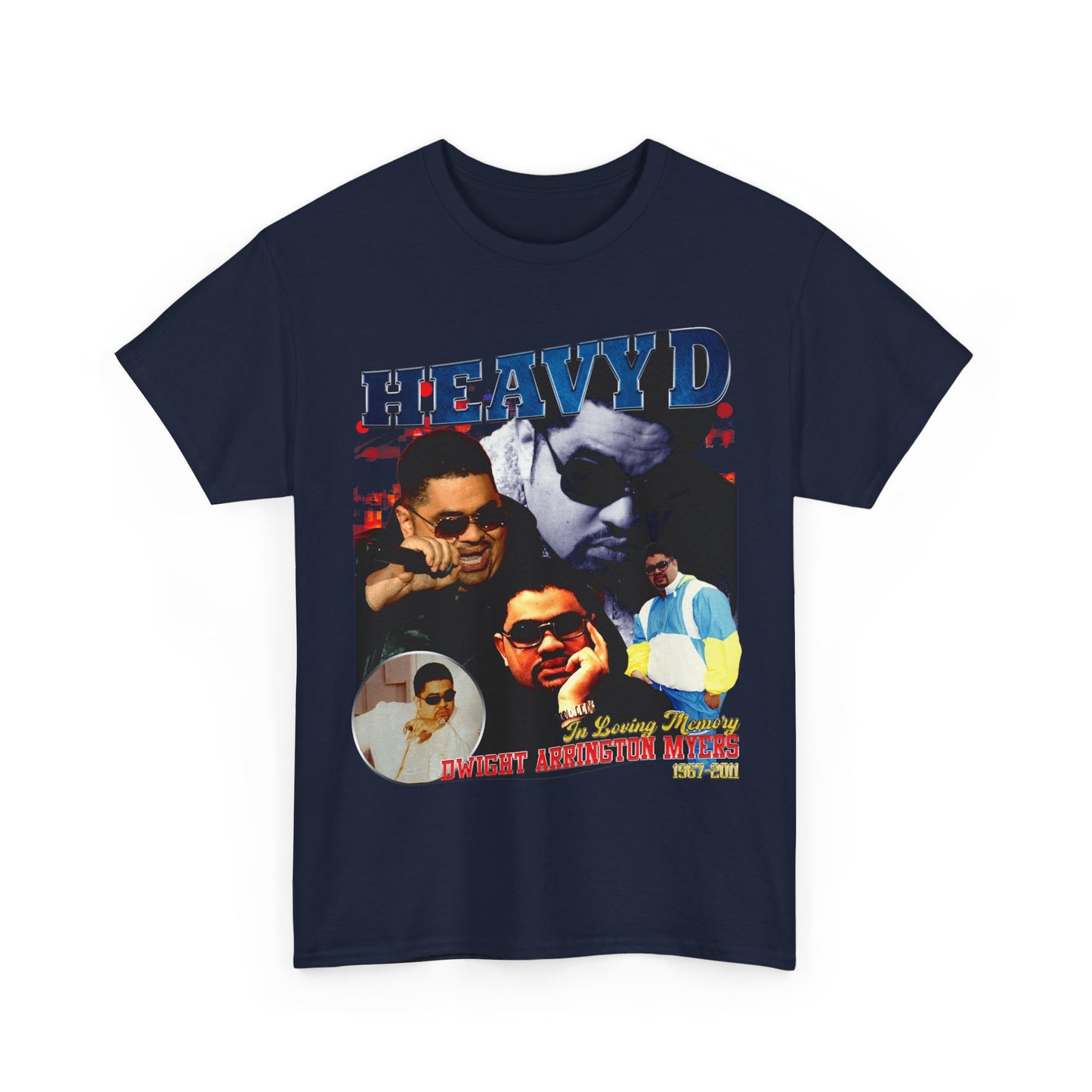 Heavy D Hiphop TShirt | Heavy D Sweatshirt Vintage | Heavy D RnB Rapper | Heavy D American Rapper Group Shirt