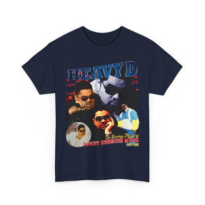 Heavy D Hiphop TShirt | Heavy D Sweatshirt Vintage | Heavy D RnB Rapper | Heavy D American Rapper Group Shirt