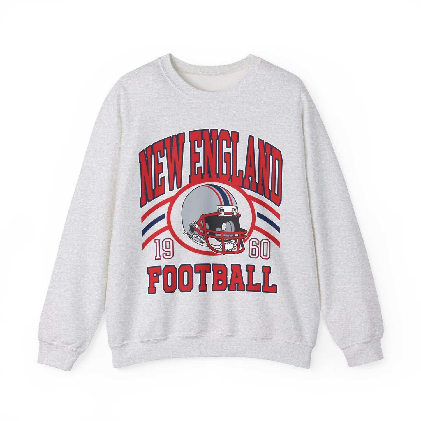 New England Sweatshirt, New England Fan Crewneck Sweatshirt, Distressed New England Sweater, New England Gift, College Student gift