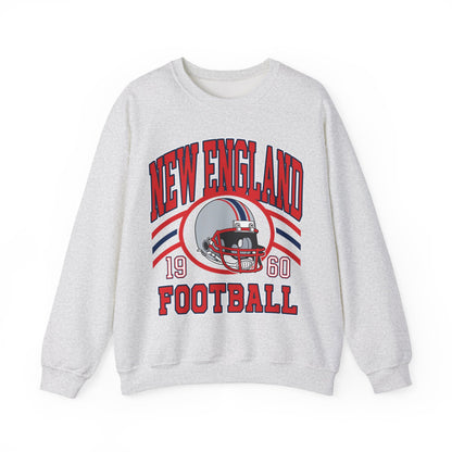 New England Sweatshirt, New England Fan Crewneck Sweatshirt, Distressed New England Sweater, New England Gift, College Student gift