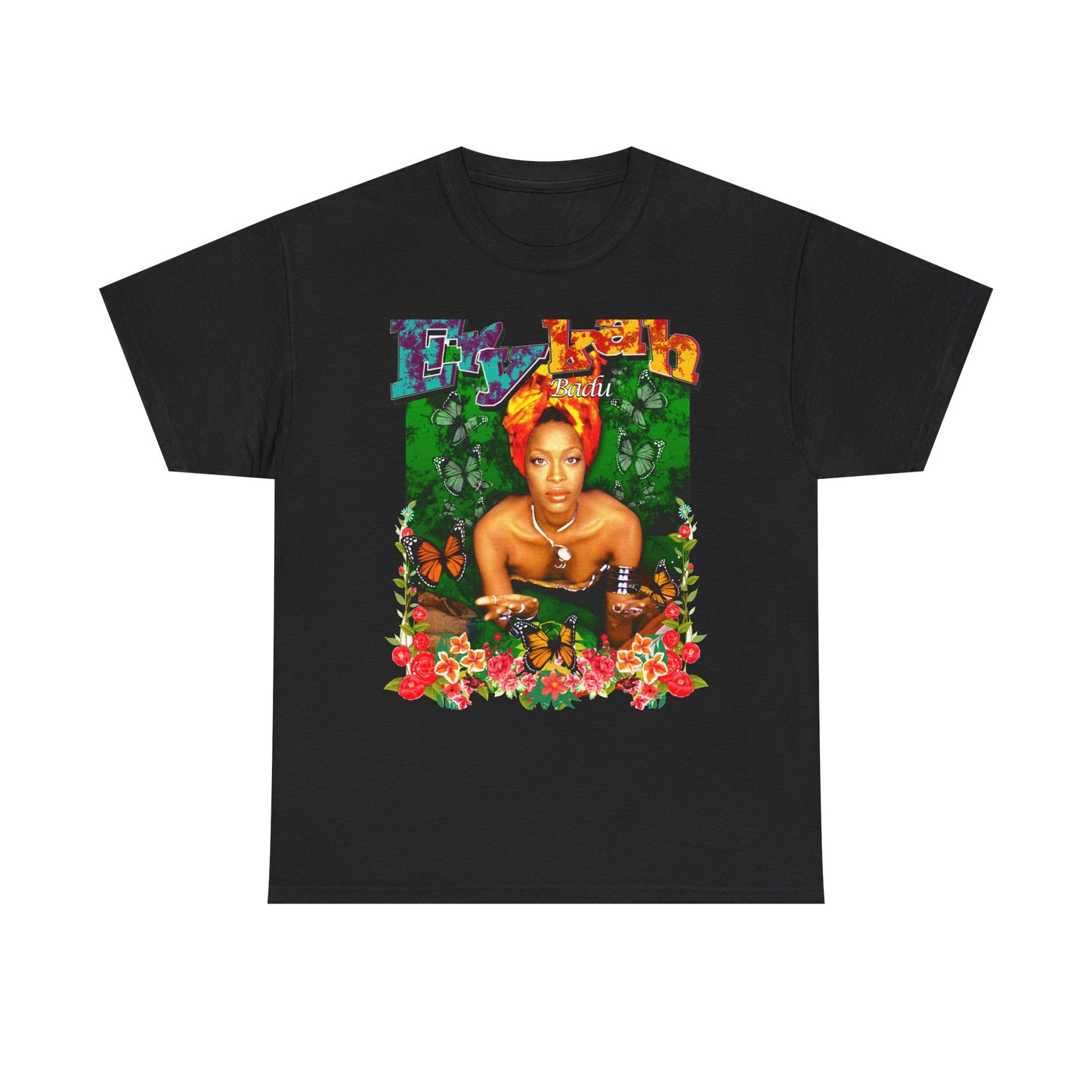 Erykah Badu - Flowers T shirt R&B Unisex Tee Shirt