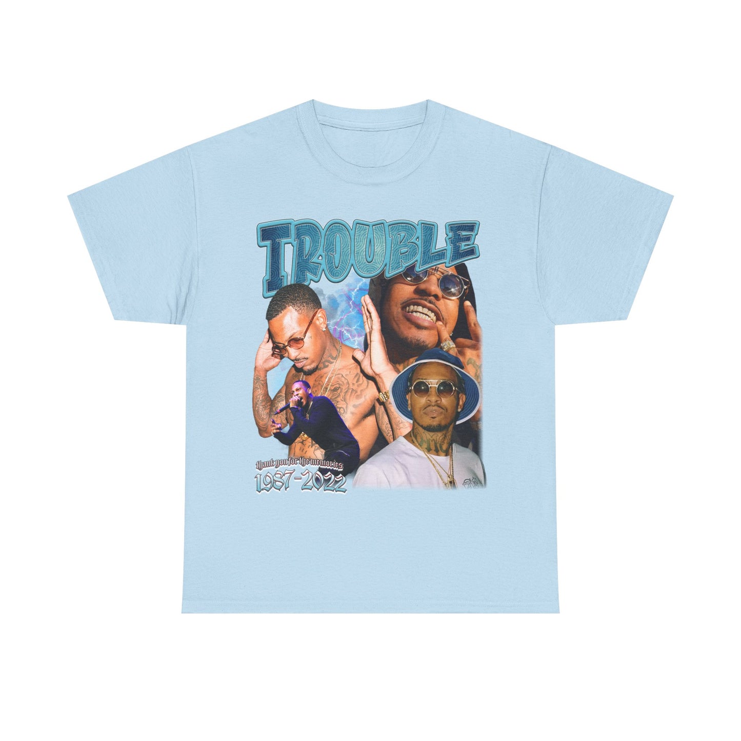 Trouble Hiphop TShirt | Trouble Sweatshirt Vintage | Trouble RnB Rapper | Trouble Shirt