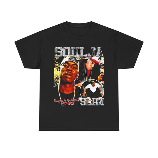 SOULJA SLIM Hiphop TShirt | Soulja Slim Sweatshirt Vintage | Soulja Slim Hip hop RnB Rapper Soul | Soulja Slim American Rapper Shirt