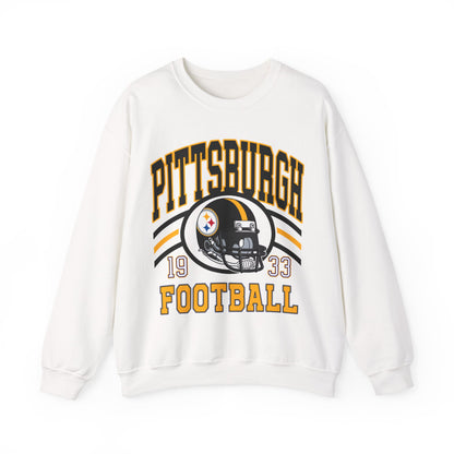 Pittsburgh Football Sweatshirt | Pittsburgh Pennsylvania Football Crewneck Sweatshirt | Vintage Style Pittsburgh | Pittsburgh Pennsylvania