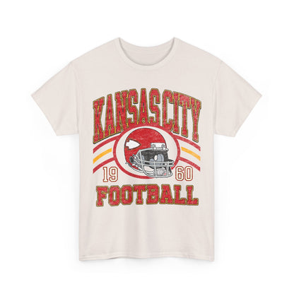 Kansas City Football Sweatshirt, Vintage Style Kansas City Football Crewneck Sweatshirt, Kansas City Sweatshirt, Sunday Football Kansas Fans