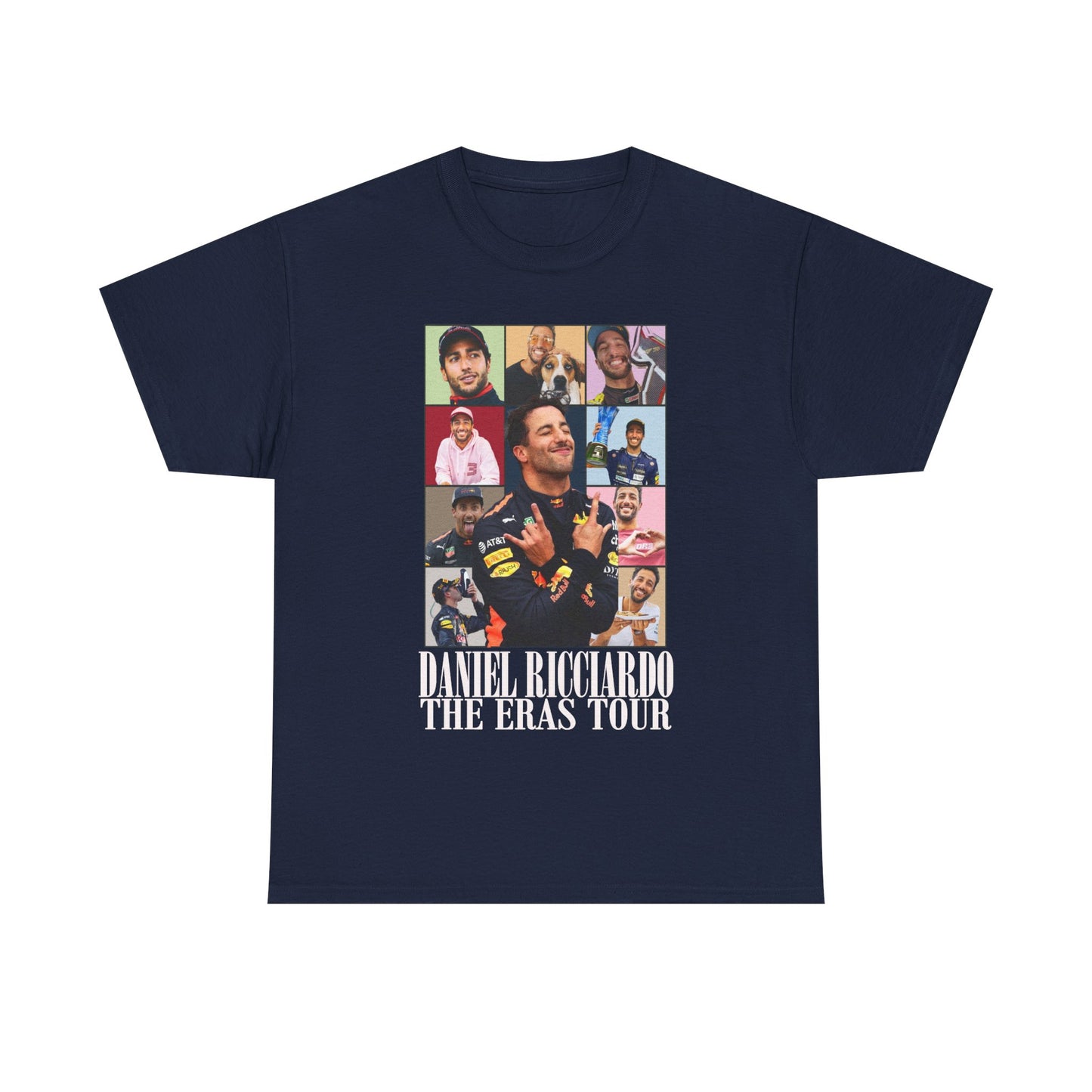 Daniel Ricciardo The Eras T-Shirt, Unisex Shirt, F1 Driver, Gift for fans tee