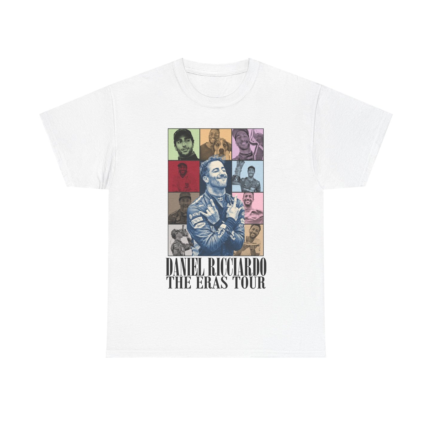 Daniel Ricciardo The Eras T-Shirt, Unisex Shirt, F1 Driver, Gift for fans shirt