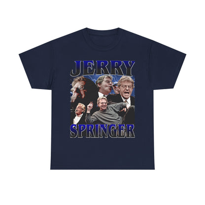 Jerry Springer T-Shirt, Talk Show Host Tee, Uncjerry Shirt, Retro Pop Culture Shirt, 90S Nostalgia Apparel OA01