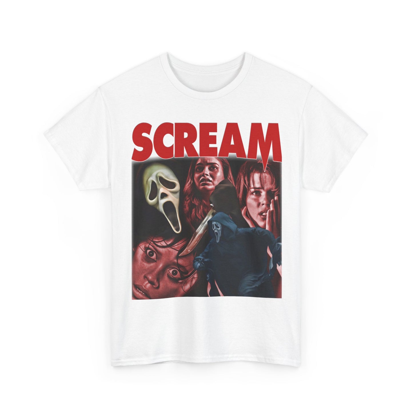 Scream T Shirt retro scream movie shirt scream movie 90s movie tshirts Unisex Shirt ao05