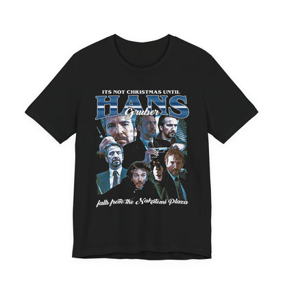 HANS GRUBER T-Shirt - Die Hard - Unisex T - Shirt, Vintage Shirt, Gift For Movie Lover tee, Classic Movie