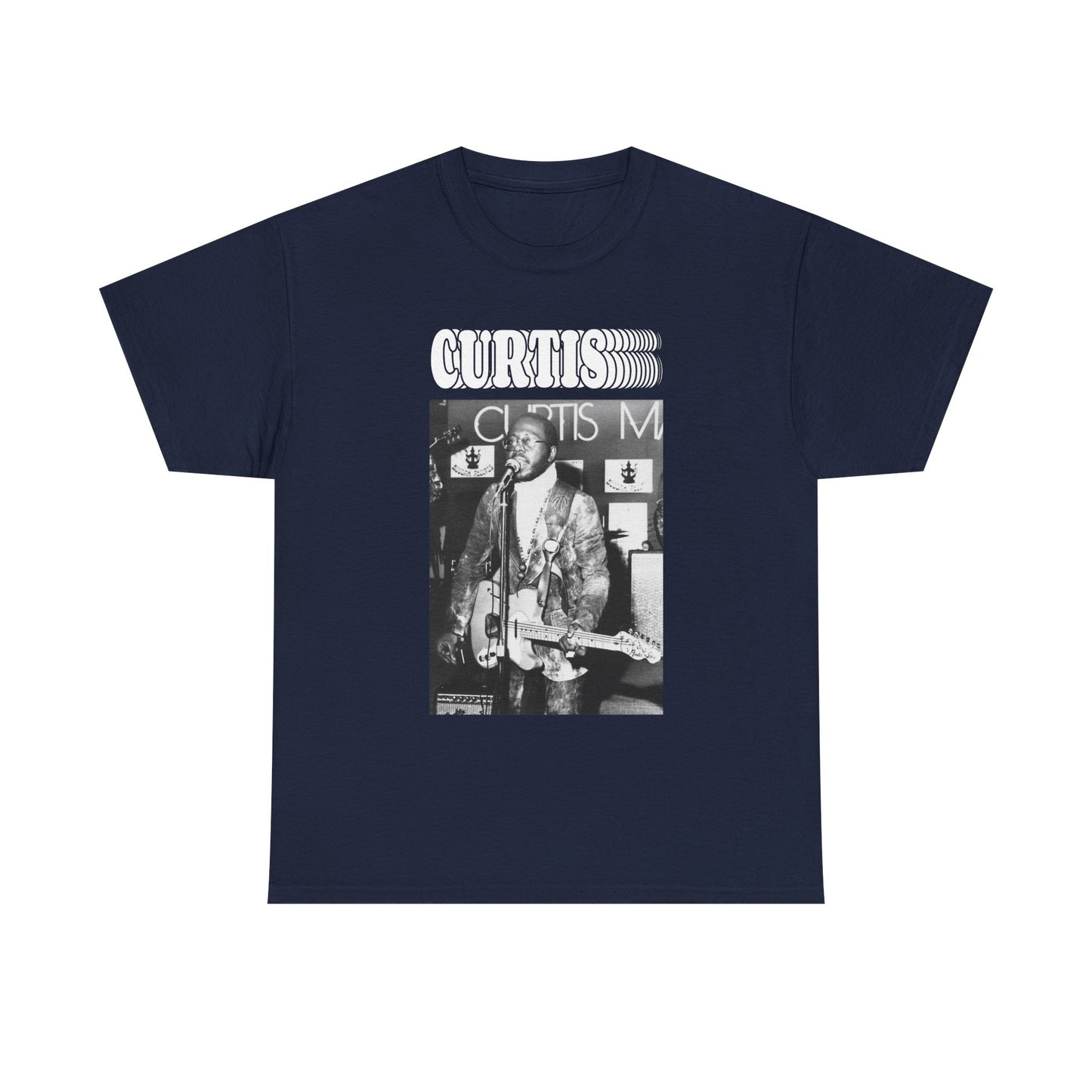 Curtis Mayfield Retro Psychedelic Hiphop TShirt | Curtis Mayfield Sweatshirt Vintage | Curtis Mayfield RnB Rapper | American Rapper Shirt