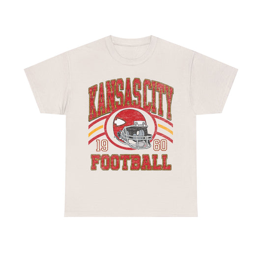 Kansas City Football Sweatshirt, Vintage Style Kansas City Football Crewneck Sweatshirt, Kansas City Sweatshirt, Sunday Football Kansas Fans