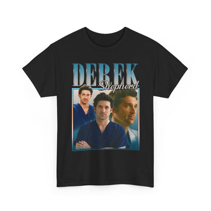DEREK SHEPERD T-Shirt - Unisex T - Shirt, Vintage Shirt, Gift For Movie Lover tee, Classic Movie