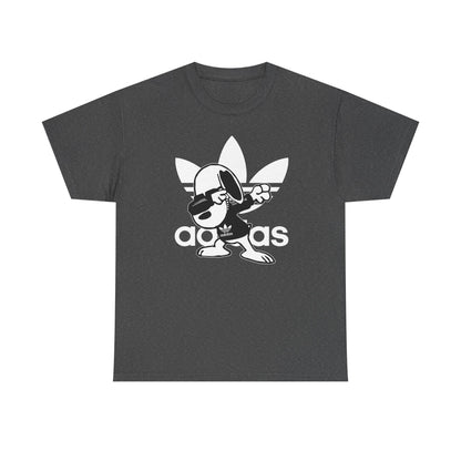 Funny Snoopy Dabbing Adidas Men's T-Shirt