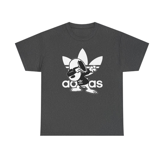 Funny Snoopy Dabbing Adidas Men's T-Shirt