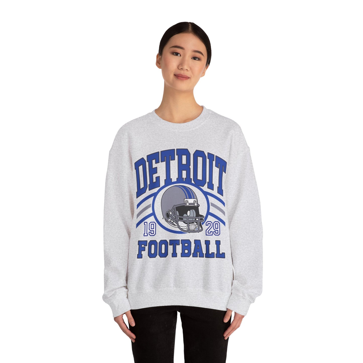 Detroit Sweatshirt, Detroit Fan Crewneck Sweatshirt, Distressed Detroit Sweatshirt, Detroit Gift, College Student gift, Detroit