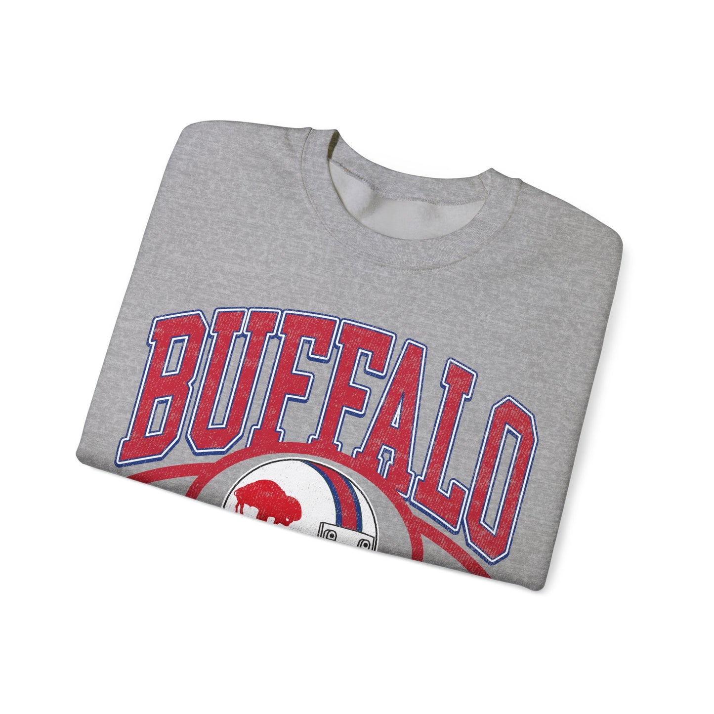 Buffalo Football Sweatshirt , Vintage Style Buffalo Football Crewneck Sweatshirt , Buffalo Sweatshirt, Sunday Football Sweater, Buffalo Fans